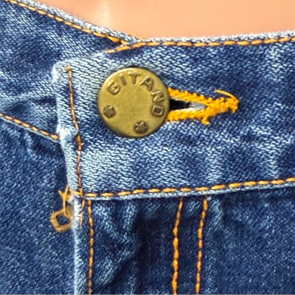 Vintage Gitano 1980s Proportionally Sized Medium Wash Denim Jeans Womans Size 13 - Picture 4 of 14